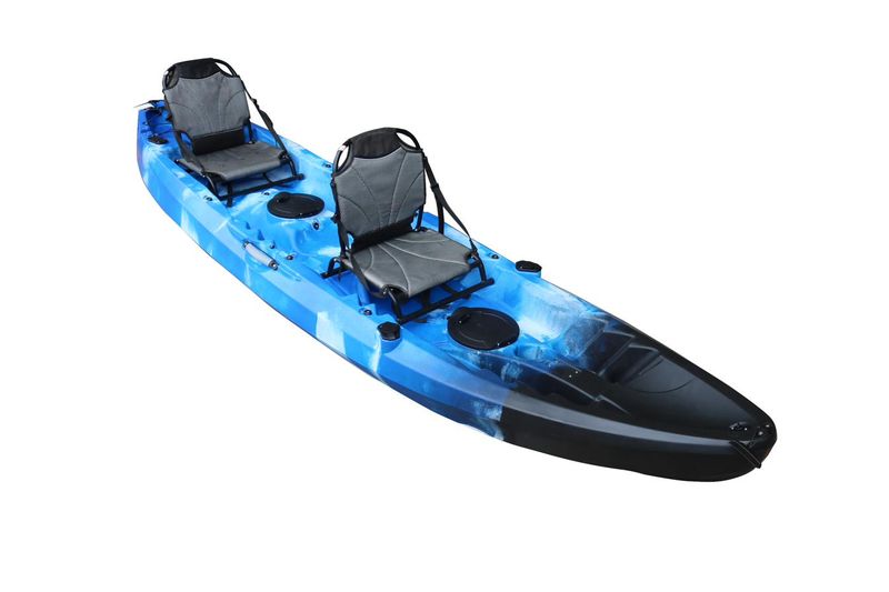 Vicking Happiness 2 tandem leisure kayak, blue and black colour option